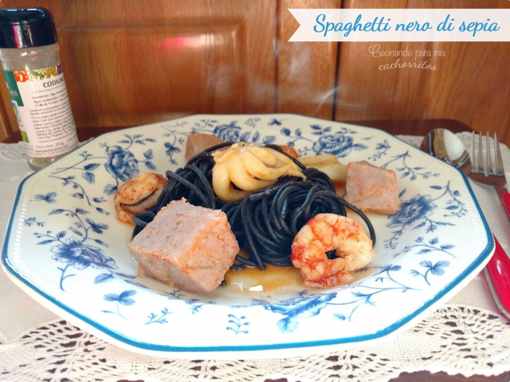 espaguetis nero di sepia