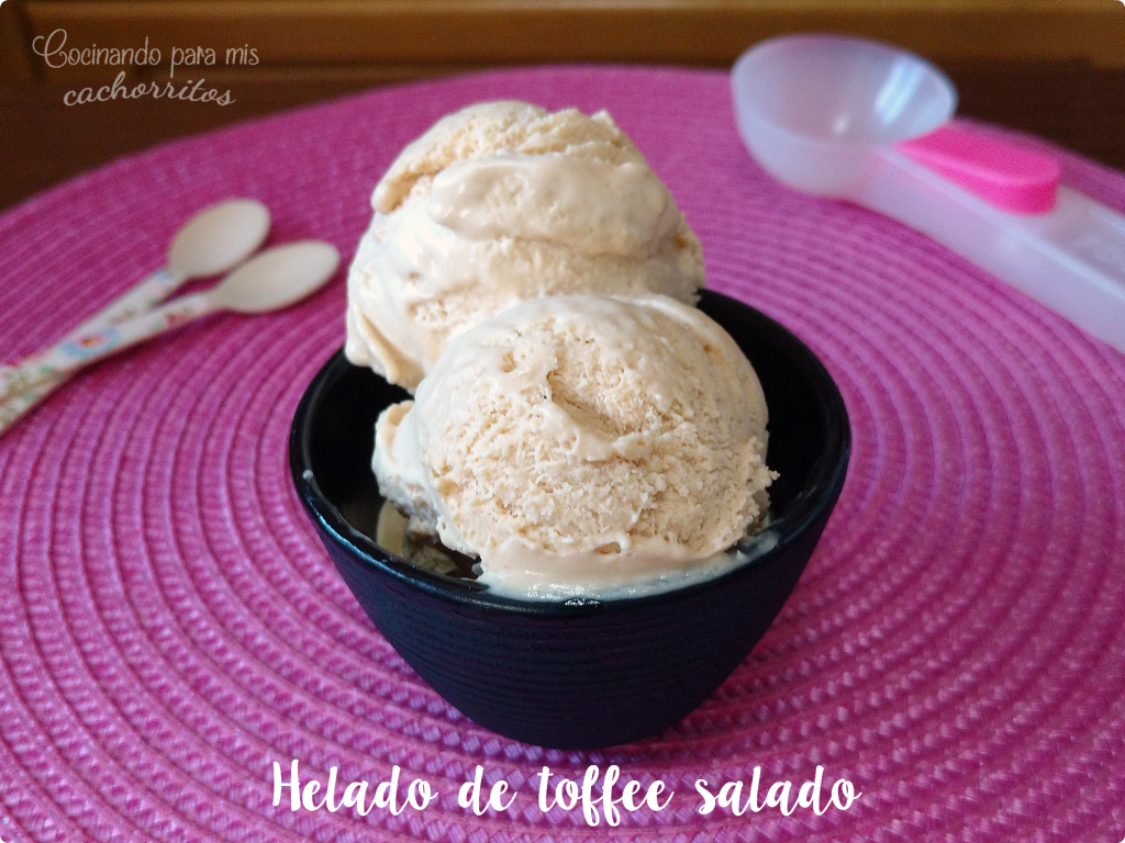 helado de toffee salado