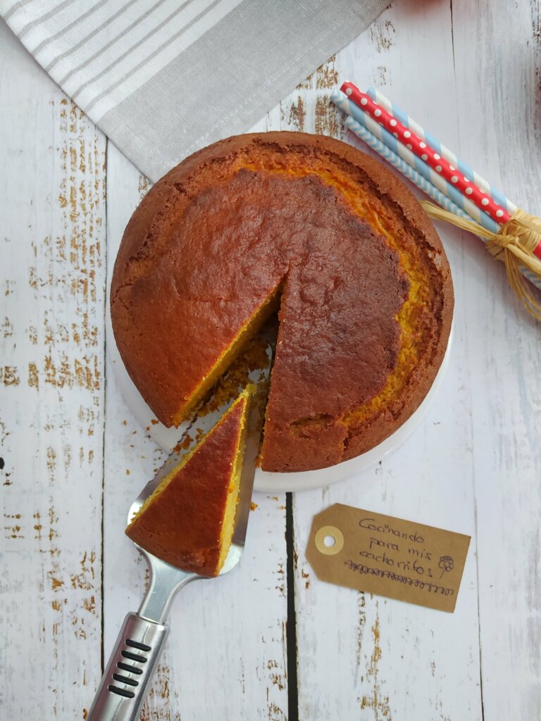 Loaf cake de almendra y naranja