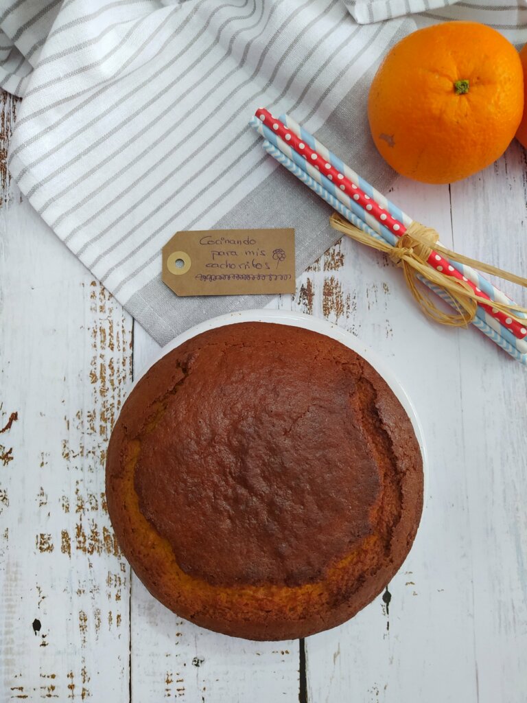 Loaf cake de almendra y naranja