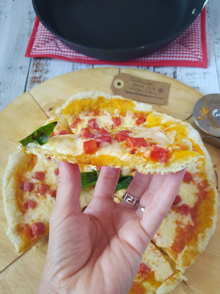 pizza a la sartén