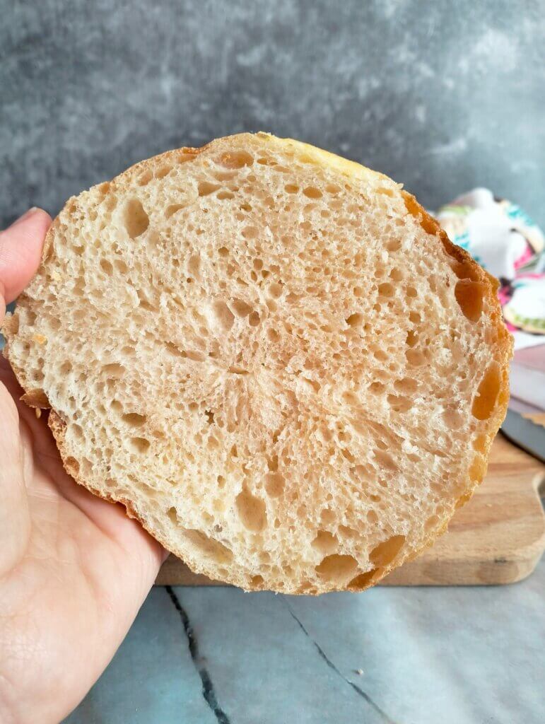 Pan de patata para hamburguesa