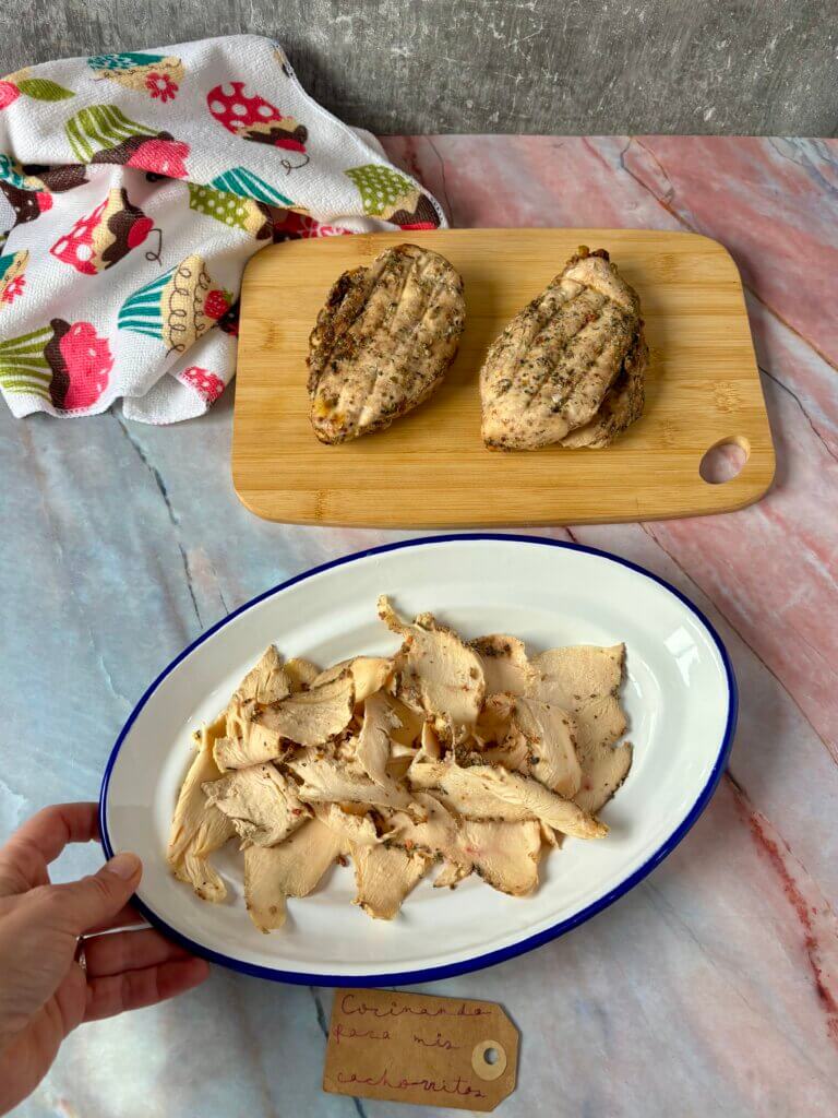 fiambre casero de pollo