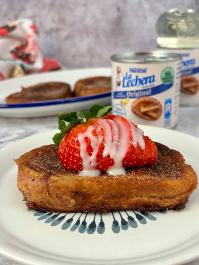 Torrijas leche condensada