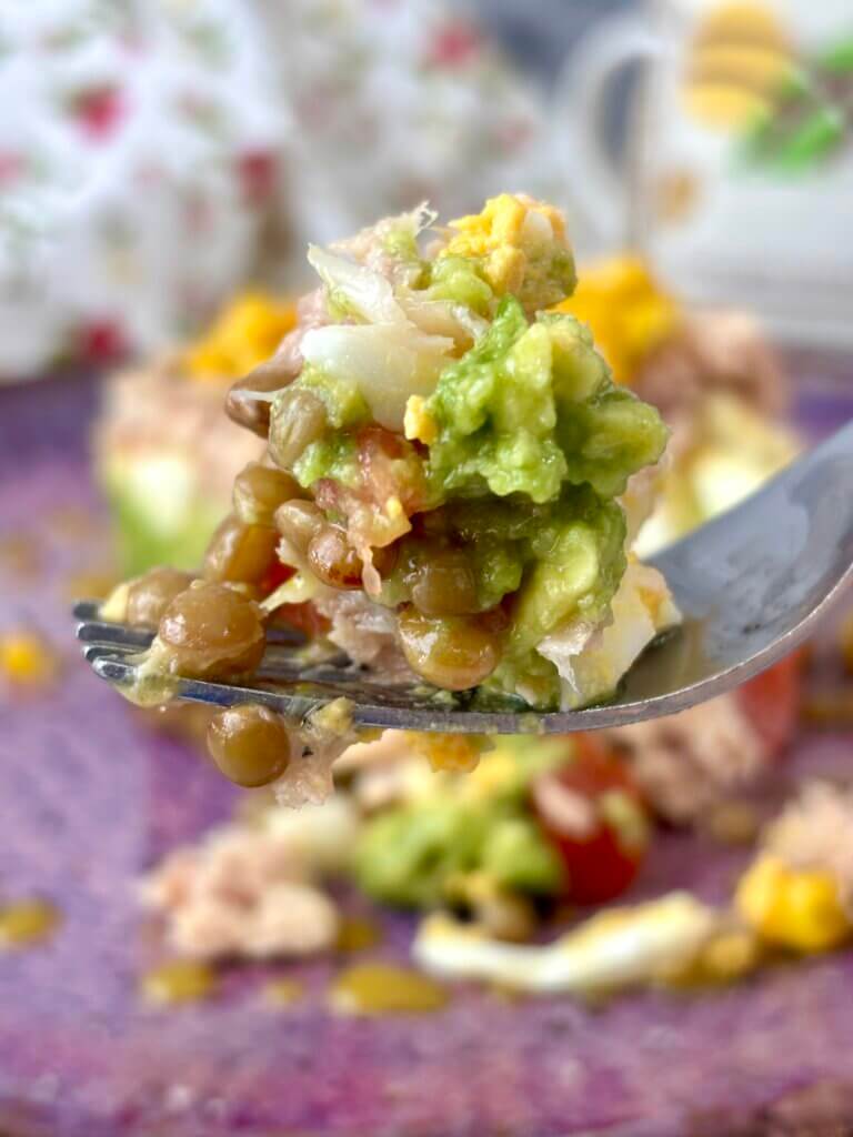 Tartar de lentejas