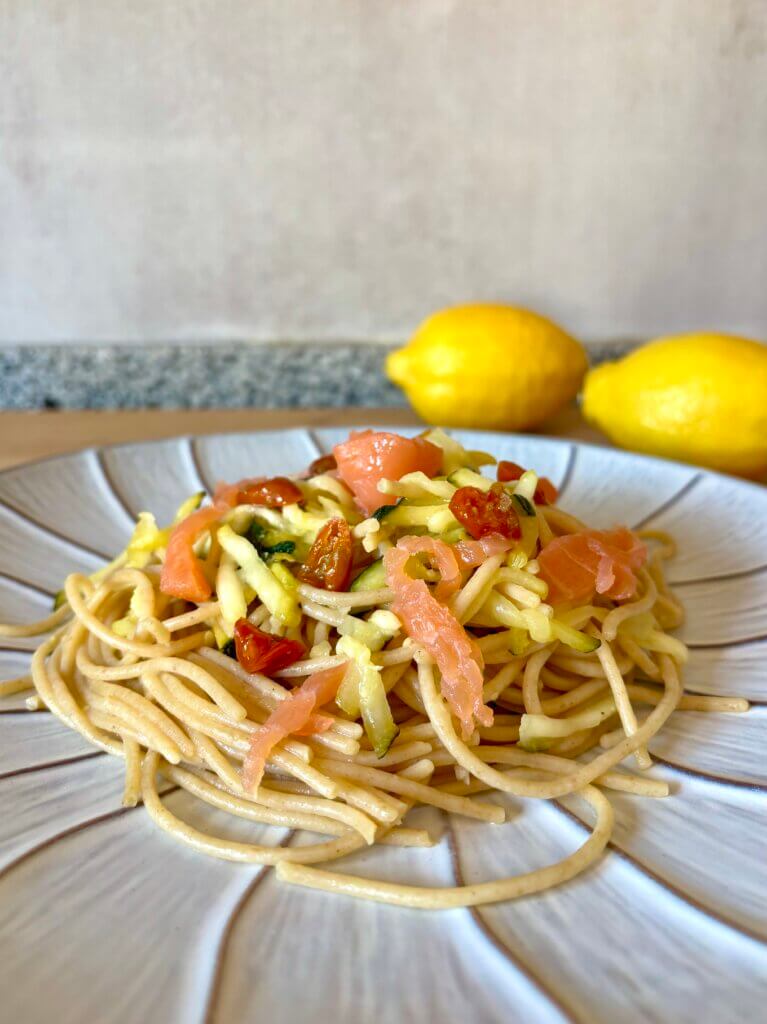 espaguetis al limón cooking chef