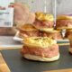 Mini burger hojaldre