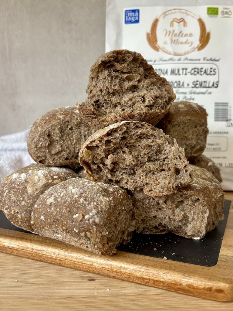 Bollitos multicereales extra jugosos