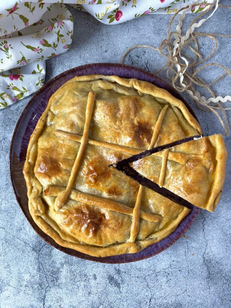 Empanada carne y setas
