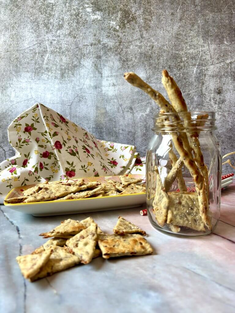 galletas semillas jamón